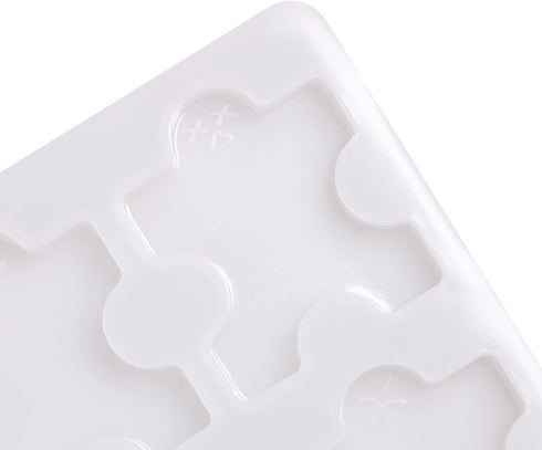 Puzzle Piece Silicone Chocolate Molds, Building Blocks Epoxy Resin Molds for Cake Decoration Cupcake Topper Candy Ice Cube Trays Wax Bombs Clay...