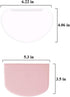 Dough Bowl Scraper Silicon Pastry Scrapers Home Kitchen Food Grade PE Backing Dough Blenders Hard Cutter for Cooking Bread Cake Mixing Pastry Doug...