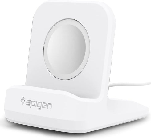Spigen S350 Designed for Apple Watch Charger Stand Apple Watch Ultra 2/Apple Watch Ultra, Series 9/8/SE2/7/6/SE/5/4/3/2/1 49/45/44/42/41/40/38mm D...