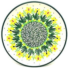 Polish Pottery Plate - Bread & Butter (6 1/4") - Daffodil...