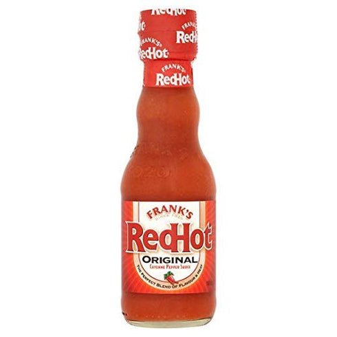 Frank's Red Hot Cayenne Pepper Sauce, 5oz Glass Bottle (Pack of 3, Total of 15 Oz)...