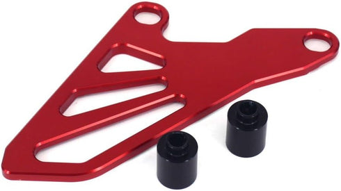 JFG RACING CNC Front Sprocket Cover Guard for CR250R 2002-2007/CRF250R 2004-2009/CRF250X 2004-2017/CRF450R 2008...