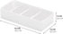 iDesign The Sarah Tanno Collection 4 Slot Silicone Cosmetic Drawer Organizer, White...