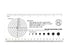 EMI Multi-purpouse Medical Ruler with Wound Measuring and Pupil Gauge Reference Guide...