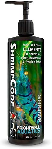 Brightwell Aquatics ShrimpCode - Trace and Minor Elements for Shrimp and Other Freshwater River Fishes, 250 ml...