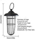 SUQ I OME Metal Tube Hanging Feeder, Fat Ball Holder Feeder, Outdoor Wild Bird Feeder, Wire Suet Ball Feeder Food Dispenser Millet Holder Creative...