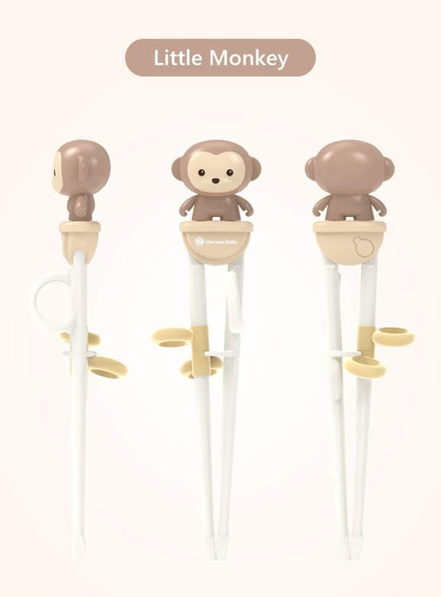 Training Chopsticks for Kids - Kids Chopsticks Use Completely Harmless Material - Anti-dislocation Buckle Design - Includes Portable Box...