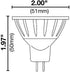 81060 - MR16BAB/827/LED MR16 Flood LED Light Bulb...