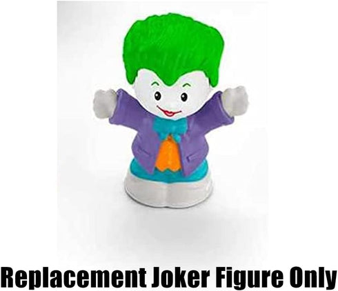 Replacement Part for Fisher-Price Little People DC Superfriends Deluxe Batcave Playset - HHY77 ~ Replacement Joker Figure...