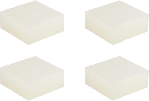 4 Pack White Invisible Pot Feet,Solid Silicone Risers for Plant Pots and Flowers.(Silicone)...
