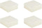 4 Pack White Invisible Pot Feet,Solid Silicone Risers for Plant Pots and Flowers.(Silicone)...