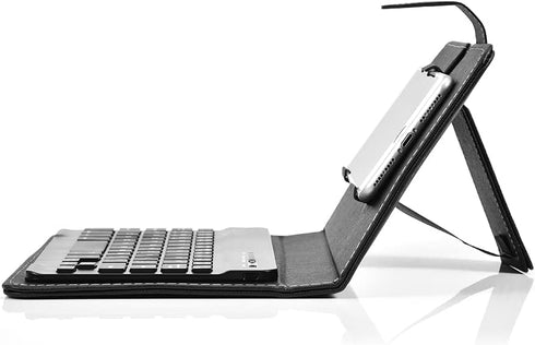 VBESTLIFE Bluetooth Keyboard Sleeve, Universal Bluetooth Keyboard Sleeve with Stand Compatible with 4.5''-6.8'' Cellphone for Android, for Windows...