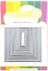 Waffle Flower Additional A2 Layers Die – 16 Panel Mat Layer Dies (4-1/8" x 5-3/8" Down) 1/8” min. Border Between Next-Door Layers; 1/16” min. Bord...