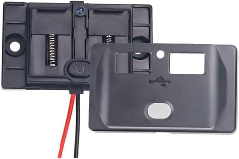 3.1A Car Socket Power Dual USB Charger for 12V-24V Socket Car Installation Motorhome Caravan...