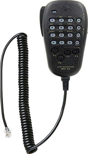 Pasow Replacement Microphones Mic Cable Cord Wire for Yaesu MH-36 MH-36A6J MH-36B6JS MH42 MH-42B6J MH-42C6J MH-48 MH-48A6JA MH-48A6J FT-1500M FT-2...