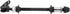 Bicycle Rear Hub Axle, 5.7in Hollow Rear Axle 6.9in Quick Release Rear Wheel Bike Axle Bike Repair Tool Accessories for Bikes...