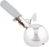 4 Oz Portion Scoop Ice Cream Disher with Trigger Release, Stainless Steel Cookie Scoop for Portion Control, Scoop Cookie Dough, Cupcake Batter; Ha...