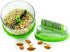 Garlic Crusher Grinder Unbreakable Plastic Multi Crusher with Silicone Peeler for Garlic Pill and Mincing (Multi Color)...
