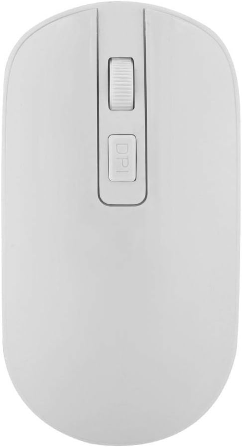 Keyboard and Mouse Sets, High Sensitivity no Delay Keyboard and Mouse, 108 Keys Multi-Functional 2.4G Keyboard Mouse Combo(White)...