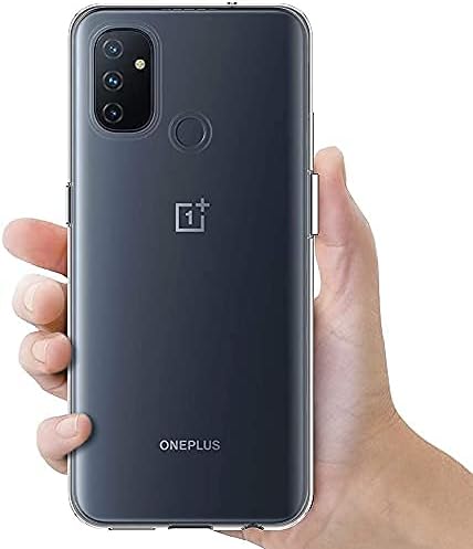 MaiJin Case for OnePlus Nord N100 (6.52 inch) Soft TPU Rubber Gel Bumper Transparent Back Cover...