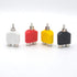 Padarsey RCA Y Splitter Adapter 2 Female to 1 Male for Audio Video AV TV Cable Convert, Piece of 4...