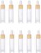 10 Pack 10ml Frosted Glass Dropper Bottle,Empty Refillable Dropper Bottle Travels Bottle for Essential Oils, Aromatherapy, Perfume,Cosmetic,Labora...