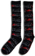 NECA Twilight Eclipse Movie-Themed Socks - 3 Count, Unisex-Adult, One Size Fits All, Red Grey Black, Cartoon, Halloween, Christmas, Birthday, Crew...