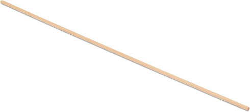 Wooden Dowel Rod, 1/8 Inch x 12 Inch Wood Dowels, Pack of 100 Wooden Dowels for Crafts, Unfinished Hardwood Wooden Dowels Rods, Strong Wood Rod Do...