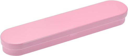 uxcell Metal Tin Box, 6pcs 6.89" x 1.5" x 0.79" Empty Tinplate Containers with Hinged Lids, Pink, for Home Organizer, Candles, Gifts, Car Keys, Cr...