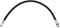 Dynamic Friction Company Front Brake Line Hose 350-74034 For 1964-1967 Volkswagen Transporter, 1965-1967 Volkswagen Beetle, 1965-1972 Volkswagen K...