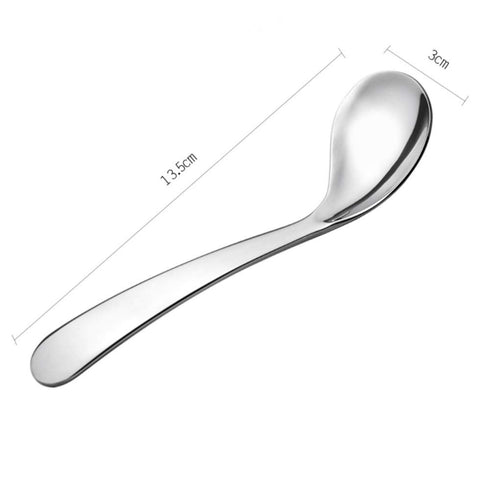 2pcs Stainless Steel Curved Utensils Right Handed Angled Spoon Adaptive Utensils Cutlery Utensils for Elderly - Increase Comfort for Those with We...