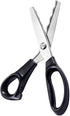 Professional Pinking Shears, Stainless Steel Dressmaking Scissors Craft Cutting Tool, Serrated Scalloped Blade Sewing Scissors (Scalloped 18mm)...