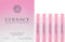 Versace 5 Bright Crystal EDT Spray Sample Women Vial 1 Ml/0.03 oz each...