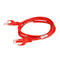 C2G/Cables to Go 31381 Cat6 Snagless Unshielded (UTP) Network Crossover Ethernet Cable, Red (5 Feet/1.52 Meters)...