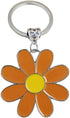 tenghong2021 Cute Daisy Keychain Bag Charm Floral Charm for Purse Keys Metal Keyring Gift for Women Flower Lovers Accessories...