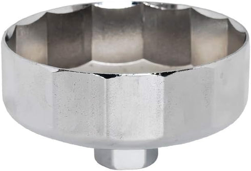 SaferCCTV Oil Filter Wrench 84mm 14 Flutes Socket Housing Cap Removal Tool Compatible with Diesel Engines 3.0L...