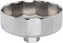 SaferCCTV Oil Filter Wrench 84mm 14 Flutes Socket Housing Cap Removal Tool Compatible with Diesel Engines 3.0L...