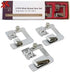Madam Sew Rolled Hem Presser Foot Set – 3 Piece Wide Hemmer Foot Kit Includes 1/2”, 3/4" and 1” Presser Feet – Compatible with Most Models of Sing...