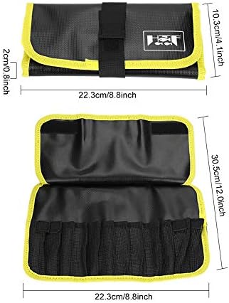 Fishing Jig Bag, Waterproof Fishing Lure Bag Fishing Equipment Accessory Storage Soft Case(Yellow)...