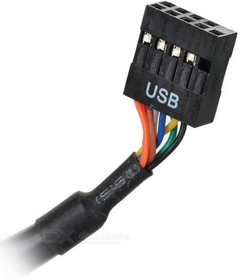 3 Pack USB 3.0 Header to USB 2.0 Motherboard Adapter 19 Pin to 9 Pin Connector Cable Front Panel USB3.0 to 2.0 Converter 19pin Male to 9pin Female...