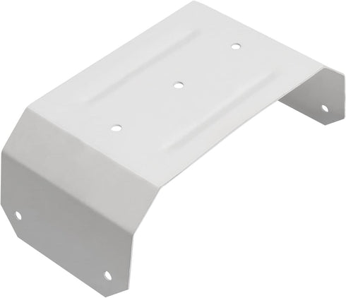 Downspout Adapter Gutter Pipe Clip Hidden Bracket 3x4 White Set of 2...