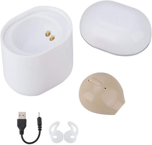 Lightweight Earphone Noise Cancelling Earbuds Built-in Microphone Bluetooth Headphones with Charging Case for Smart Mobile Phone...