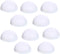 10pcs White Foam Half Ball Christmas Craft Ornaments, 2inch(Diameter)...
