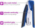 PaperPro - 1116 - inPOWER+ 28 Premium Stapler with Built-in Staple Remover, 28 Sheets, Full-Strip, Blue/Silver...
