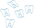 20PCS Blue Tooth Shape Paper Clips, Funny Large Binder File Clips Page Holder Bookmarks, for Home Office...