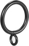 uxcell Curtain Rings Metal 1 Inch Inner Dia Drapery Ring for Curtain Rods Black 24 Pcs...