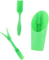 4 Pcs Succulent Plant Care Gardening Tools Set-Succulent Miniature Fairy Garden Hand Tools for Transplanting,Digging,Weeding,Planting(green)...