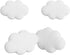 Cloud Pushpin yyangz 30PCS White Decorative Cloud Push Pins for Wall Hanging Posters Pictures Photos Memo DIY Craft Gift Bags Projects Home Decor ...