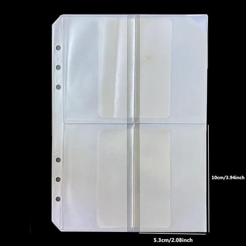 Arbuya 5pcs/pack Cutting Dies Storage Bag Scrapbooking Stickers Storage Pockets Die Cuts Stencil Envelope Organizer Pages for Dies Cutting...
