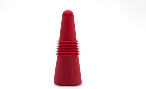Reusable Wine Stopper (Pack of 4) | Silicone Cork Stoppers with Stainless Steel Top | Heavy Duty Food Grade Silicone Construction | Flexible Desig...